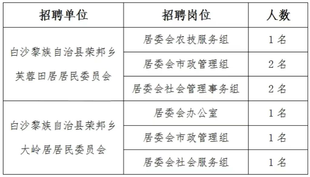 保亭黎族苗族自治县民政局最新招聘概览