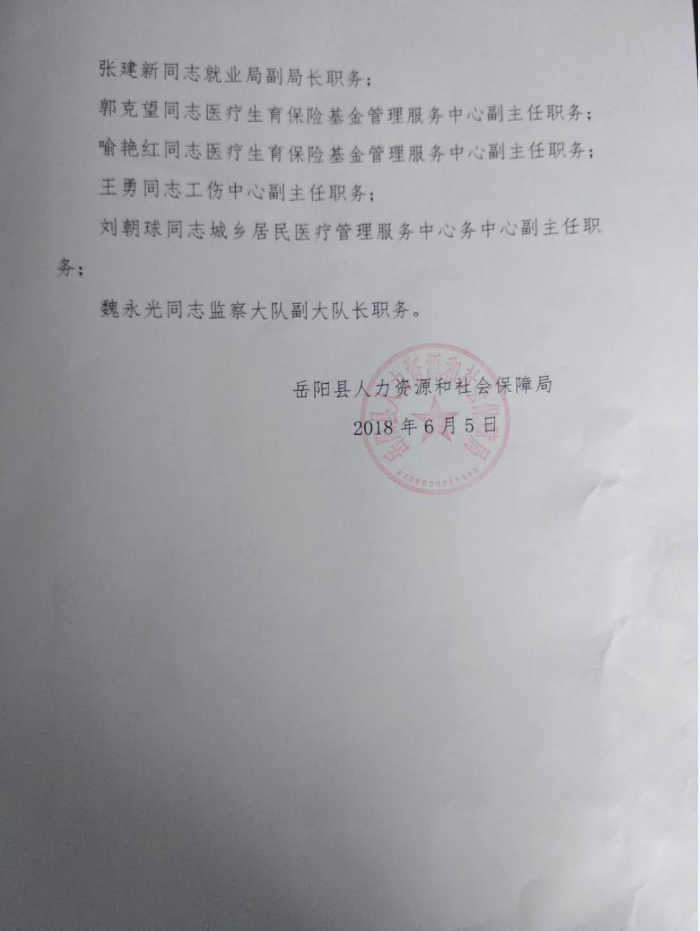 本溪满族自治县人力资源和社会保障局人事任命动态解析